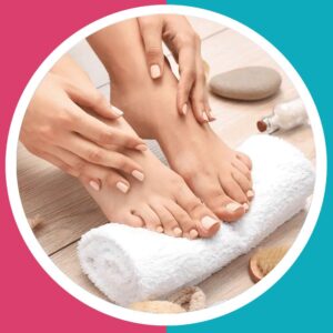 العناية بالقدم